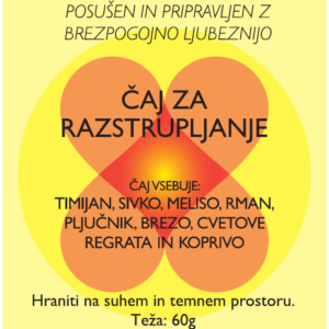 Čaj za razstrupljanje 60g