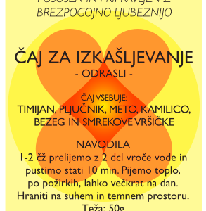 Čaj za izkašljevanje 50g - Odrasli