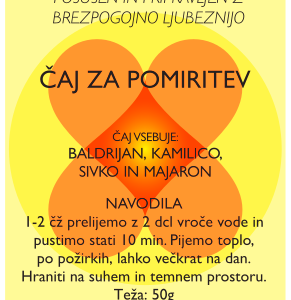 Čaj za pomiritev 50g